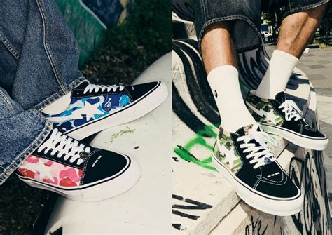 vans x bape 2024.